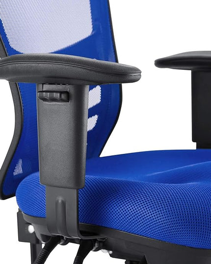 Modway EEI-757 Articulate Ergonomic Mesh Office Chair in Blue - LeafyLoom