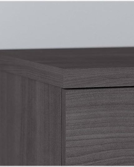 Bush Furniture Somerset 2 Drawer Lateral File Cabinet in Storm Gray - LeafyLoom