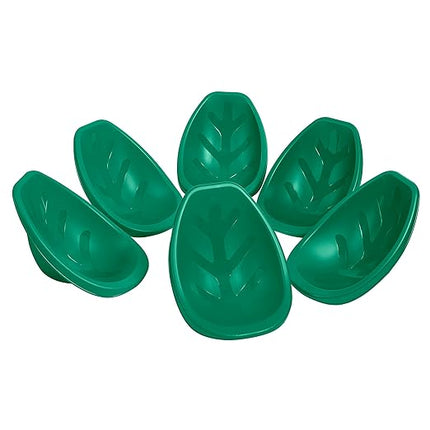 ECR4Kids Leaf Floor Seat, Rocker Chair, Green, 6-Piece - LeafyLoom