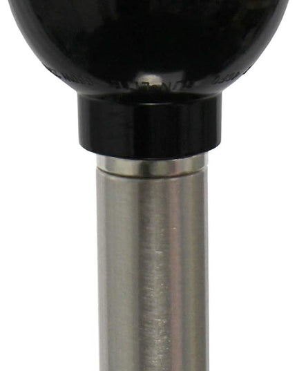 Simple Designs LF2004-BLK Brushed Nickel Stick Drum Shade Floor Lamp, Black - LeafyLoom