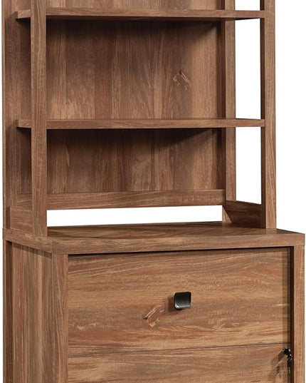 Sauder Cannery Bridge Lateral File, L: 31.73" x W: 22.05" x H: 29.76", Sindoori Mango finish - LeafyLoom