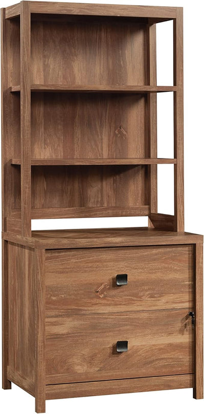 Sauder Cannery Bridge Lateral File, L: 31.73" x W: 22.05" x H: 29.76", Sindoori Mango finish - LeafyLoom