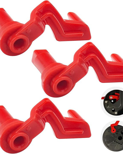 DECKMAN 576594801 Choke Levers Part for Blower EBZ7500, EBZ8500, RedMax, Echo, Husqvarna 570BTS, 570BFS, 580BTS, 580BF,S EBZ7500, EBZ8500 Blower, Stihl FS110, FS110R FS55RC Trimmer 3 Pack - LeafyLoom