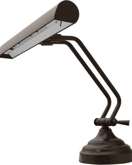Cocoweb 12 inch Dimmable Multi-Functional Adjustable Toggle Switch LED Piano Desk Lamp - Mahogany Bronze DLED12MBD - LeafyLoom
