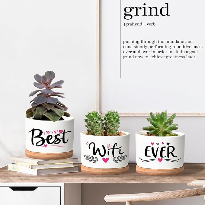 for Wife, Mothers Day Wife Gifts from Husband or Kids, Romantic Wife Gifts Birthday Gifts for Wife, Anniversary Wife Gifts Pretty Best Wife Ever Gifts - LeafyLoom