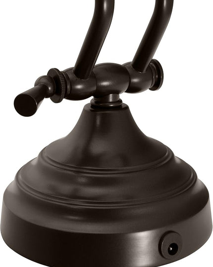 Cocoweb 12 inch Dimmable Multi-Functional Adjustable Toggle Switch LED Piano Desk Lamp - Mahogany Bronze DLED12MBD - LeafyLoom