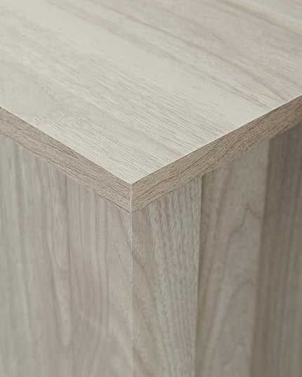 Walker Edison Portsmouth Classic 2 Glass Door TV Stand for TVs up to 80 Inches, 70 Inch, Birch - LeafyLoom