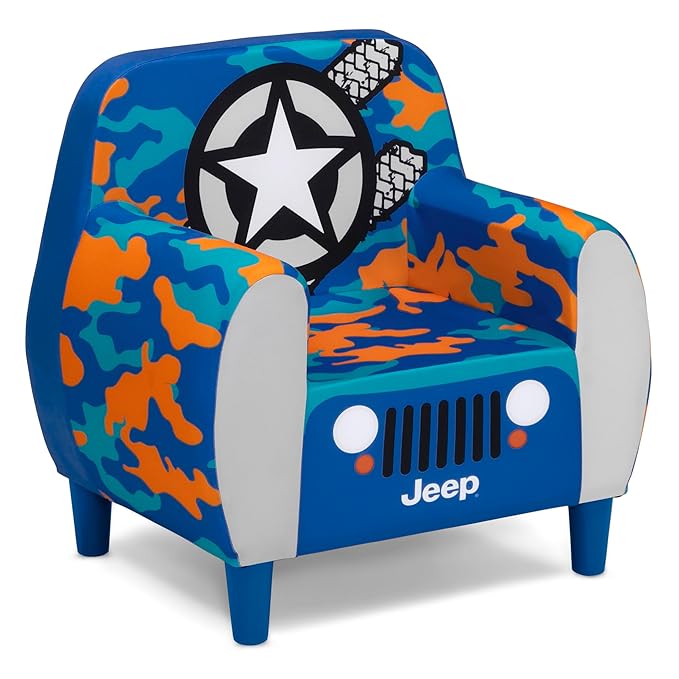 Delta Children Jeep Foam Chair - LeafyLoom