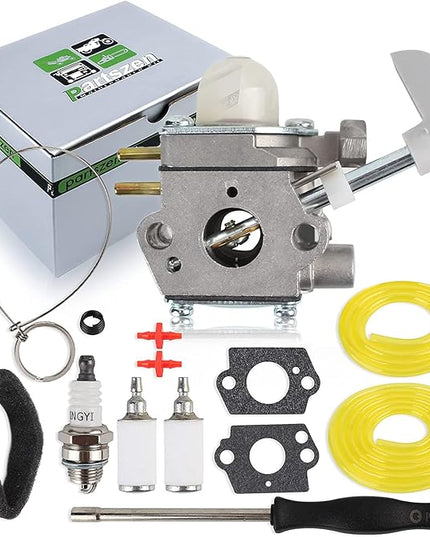 308054114 308054075 Carburetor for Homelite Carburetor Fits for 26B Leaf Blower UT09526 with Carburetor Adjusting Tool Air Filter - LeafyLoom