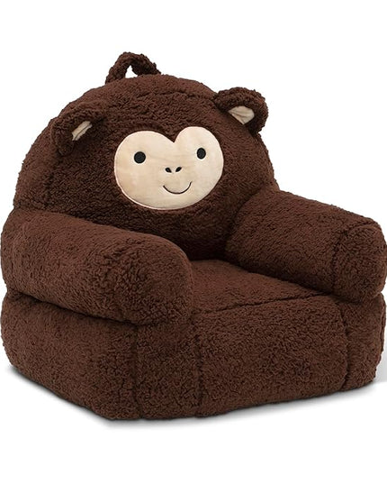 Delta Children Cozee Buddy Chair, Monkey - LeafyLoom