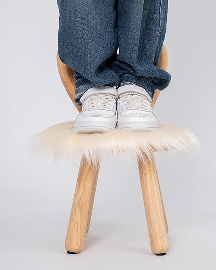 Wooden Toddler Chair Rabbit Stool Suitable for A Variety of Color Rest Stool for Any Room Decoration Game Room Cute Chair - LeafyLoom