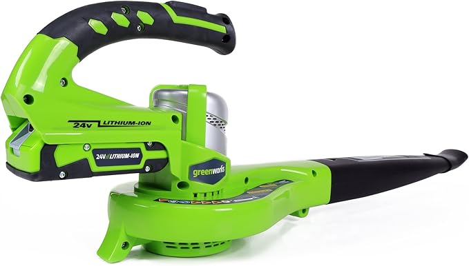 Greenworks 24V Sweeper, 2.0Ah Battery and Charger Included - LeafyLoom