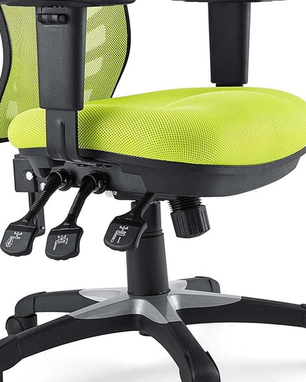Modway Articulate Ergonomic Mesh Office Chair in Green - LeafyLoom