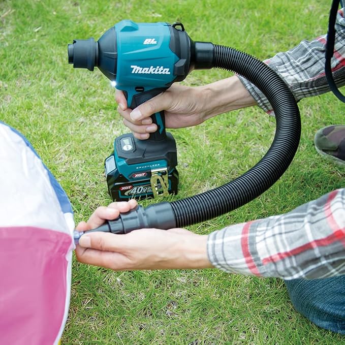 Makita AS001GZ Rechargeable Air Duster, Compatible with 40 Vmax (main unit only). *Battery, charger, and case sold separately - LeafyLoom