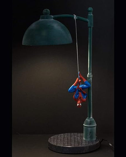 Ukonic Marvel Spider Man Streetlight LED Mood Light Desk Lamp | Superhero Night Light | 16 Inches - LeafyLoom