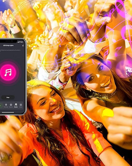 DAYBETTER Smart WiFi Led Lights, Tuya App Controlled, Compatible with Alexa and Google Assistant, Timer Schedule, RGB Strip Color Changing Décor for Bedroom Party Kitchen, 200ft DAYBETTER
