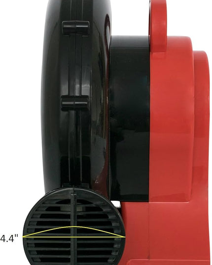 XPOWER BR-35 ½ HP Indoor/Outdoor Inflatable Blower Fan for Bounce Houses and Movie Screens, with Weather-Resistant Switch, Safety Certified - LeafyLoom