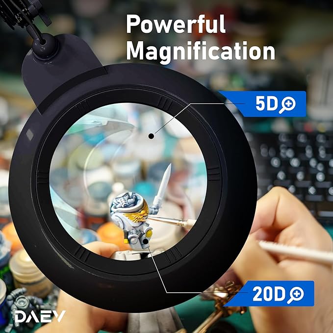 5D/20D Diopter Acrylic Lens - Black - LeafyLoom