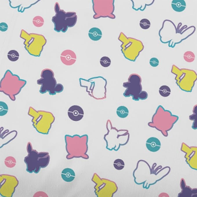 Northwest Pokemon Bed in a Bag Set, Twin, Friendly Battle - LeafyLoom