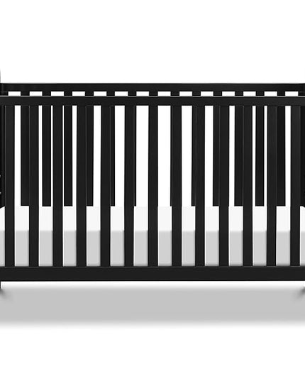 DaVinci Beau 3-in-1 Convertible Crib in Ebony, Greenguard Gold Certified - LeafyLoom