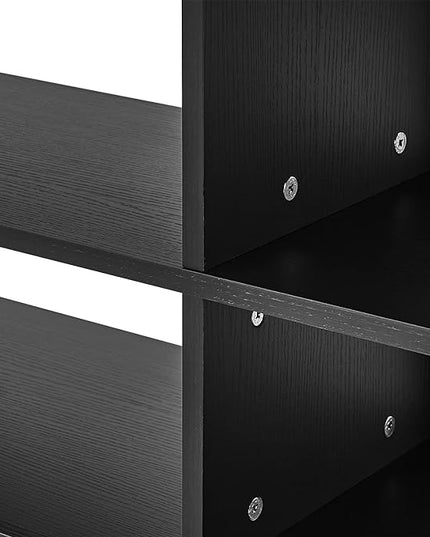 Panana TV Stand, Moden 4 Cubby TV Stand for 60 inch TV, Farmhouse Television Stands Entertainment Center Media Stand with Storage TV Table Stand for Living Room - LeafyLoom