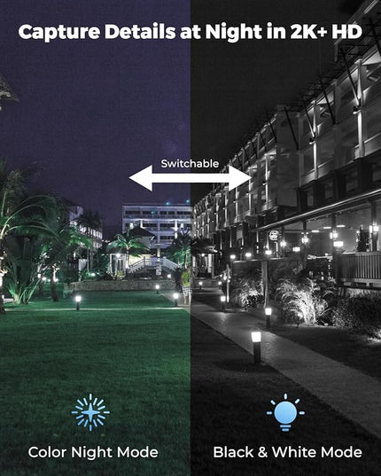 REOLINK 5MP Solar Security Cameras Outdoor Wireless, Spotlight Color Night Vision, 2.4G/5Ghz WiFi Home Surveillance, Solar/Battery Powered, Human/Car Detection, Local Recording, Argus 3 Pro Kit REOLINK