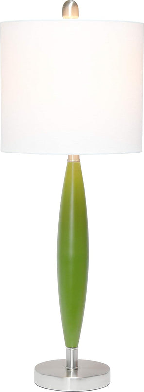 Elegant Designs LT3308-GRN Needle Stick Table Lamp, Green - LeafyLoom