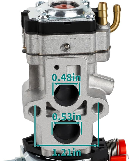 150 BT Carburetor for Husqvarna 150BT 350BT Backpack Blower 150BF 350BF 560BFS 560BTS 502845001 577144601 Blower Parts with 502844401 Air Filter Fuel Line Kit - LeafyLoom
