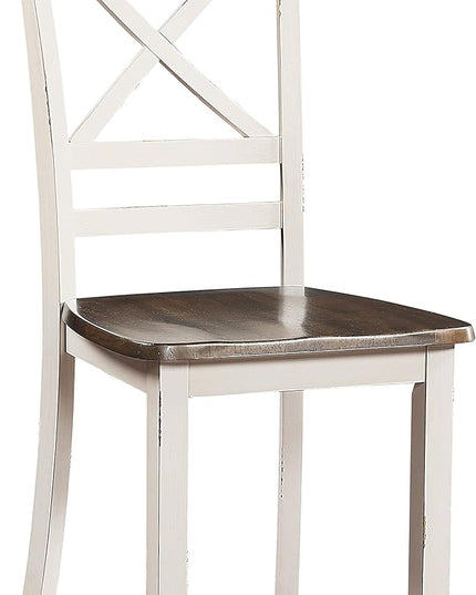 NicBex Dining Table Set for 4 Corner Dining Table Set Modern Farmhouse Style 5 Piece Pack Dinette Set for Breakfast Nook, Living Room, Easy Assembly, Multicolor - LeafyLoom