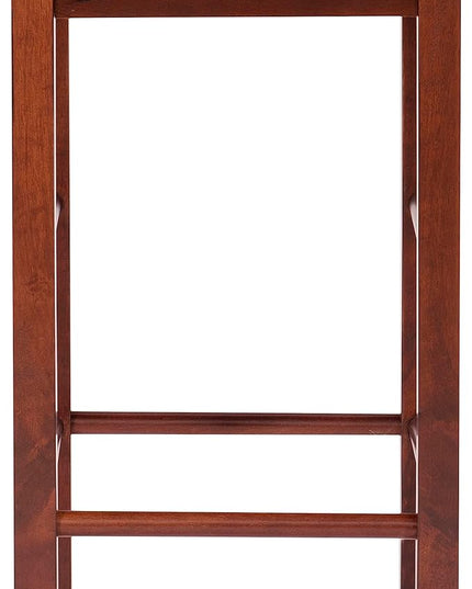 Linon Brown 3-Piece Table Faux Marble Tavern Set, 42" w x 22.25" d x 36" h - LeafyLoom