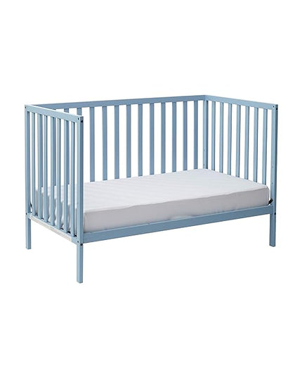 Suite Bebe Palmer 3 in 1 Convertible Crib - Quick Ship, Baby Blue - LeafyLoom