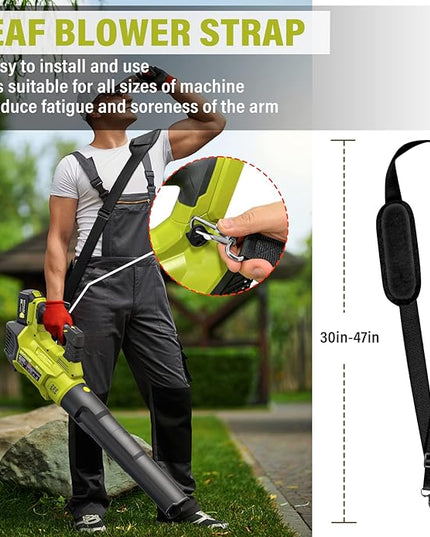 SEYVUM 580CFM MAX Leaf Blower Cordless with 5.0 Battery & Fast Charger, 3-Speed Dial 20V Electric Leaf Blower for Lawn Care, Battery Powered Leaf Blower Lightweight for Patio, Yard, Snow - LeafyLoom