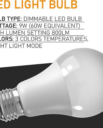 4 Lamps + Remote Control for - Floor Lamps for Living Room - 3 Lights Mode Tall Lamp for Living Room - Corner 360 Reading Lamps Floor Standing LED Floor Lamps for Living Room Floor Lamp with Remote - LeafyLoom