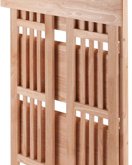 Winsome Wood Mission Shelving, Natural - LeafyLoom