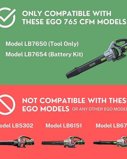 Wall Mount Hanger for EGO 765 CFM Power+ LB7654 & LB7650 Leaf Blower | Hook & Holder for Garage & Shed Organization - LeafyLoom