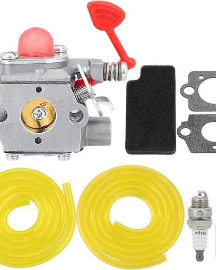 Hipa 545081855 Carburetor for Poulan Pro BVM200C P200C Husq GBV325 P325 Craftsman 25Cc Blower Walbro WT-875 WT-875A Carb with 545116801 Air Filter Tune-Up Kit - LeafyLoom