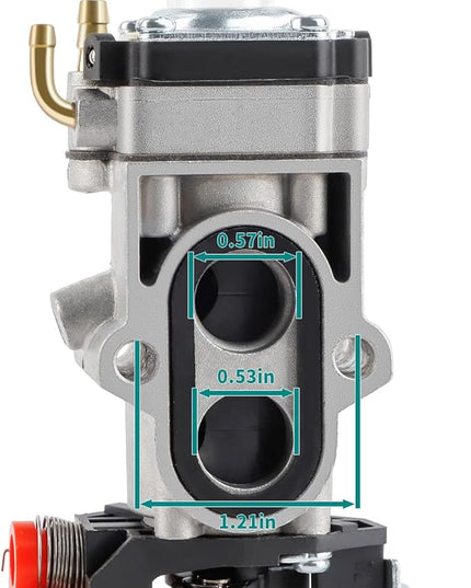 150 BT Carburetor for Husqvarna 150BT 350BT Backpack Blower 150BF 350BF 560BFS 560BTS 502845001 577144601 Blower Parts with 502844401 Air Filter Fuel Line Kit - LeafyLoom