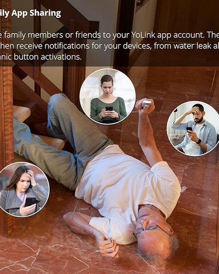 YoLink LoRa Smart Door Sensor Starter Kit: SpeakerHub Audio Hub & (3) Door Sensors - Up to 1/4 Mile Open-Air Range, Door Left-Open Reminders, up to 5 Year Battery Life, Alexa, IFTTT, Home Assistant YoLink