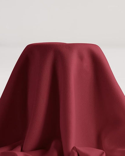 King Comforter Set 3 Pieces - Goose Down Alternative with 2 Pillow Shams - Extra Thick - Soft and Comfortable - Machine Washable (King,Burgandy) - LeafyLoom