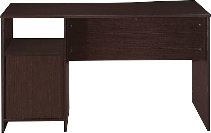 Techni Mobili Classic Computer Desk with Multiple Drawers, 29.5" x 23.6" x 51.2", Wenge - LeafyLoom