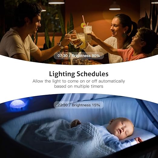 TREATLIFE Smart Dimmer Switch 4 Pack, Smart Light Switch Works with Alexa and Google Assistant, Neutral Wire Needed, 2.4Ghz Wi-Fi, Schedule, Remote Control, Single Pole, FCC Listed TREATLIFE