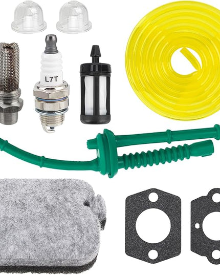 BG55 Carburetor for BG45 BG65 BG85 BG55 Blower for C1Q-S68,C1Q-S68G,C1Q-S68D, C1Q-S68E, C1Q-S64 Carburetor Carb with Air Filter Fuel Filter Spark Plug Muffler Stub Spark Arrestor - LeafyLoom