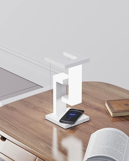 Hilitand Unique Modern Magnetic Levitating Lamp 3 Gears Touching Switch Charging Decorative LED Night Light - LeafyLoom