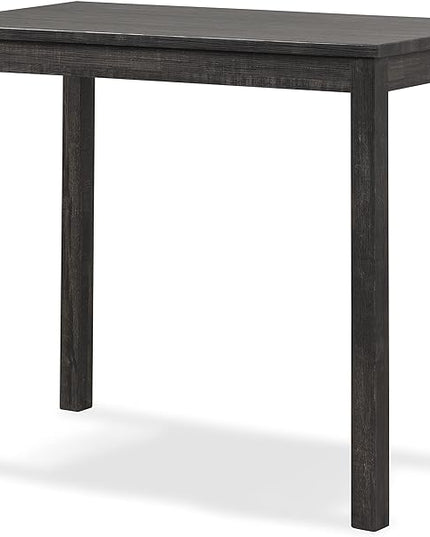 NicBex Kitchen Table for 2 Modern Dining Table Dining Room Table Set Wood 3-Piece Counter Height Dining Set for Kitchen, Bar, Living Room, Breakfast Nook, Small Space, Gray - LeafyLoom