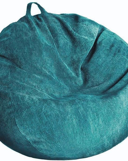 Stuffed Animal Storage Bean Bag Chair Cover (No Filler) Washable Ultra Soft Corduroy Bean Bag Cover for Organizing Plush Toys or Textile, Sack Bean Bag for Adults, Teens - LeafyLoom