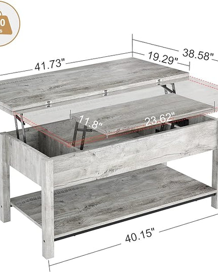FABATO coffee table, Gray - LeafyLoom