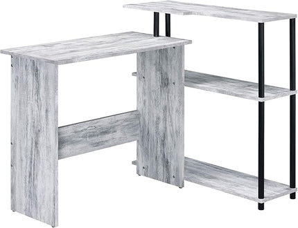 NicBex Kimberly-DW-00057-LWJ Home Office Desks, 39"x32"x34, Antique White - LeafyLoom