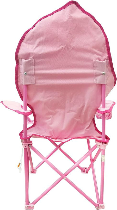Heritage Kids Children's Figural Camp Chair, White Unicorn - LeafyLoom