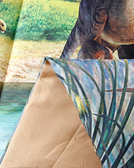 WINLIFE Dinosaur Bedding Full Comforter Set - Super Soft & Fun Jurassic Dino Pattern Bedding Comforter Set All Seasons for Boys Teens - Easy Wash Bed Set, 3D Dinosaur Print - LeafyLoom