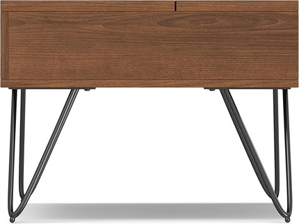 SIMPLIHOME Hunter Lift Top Coffee Table, 48 inch, Walnut Veneer - LeafyLoom